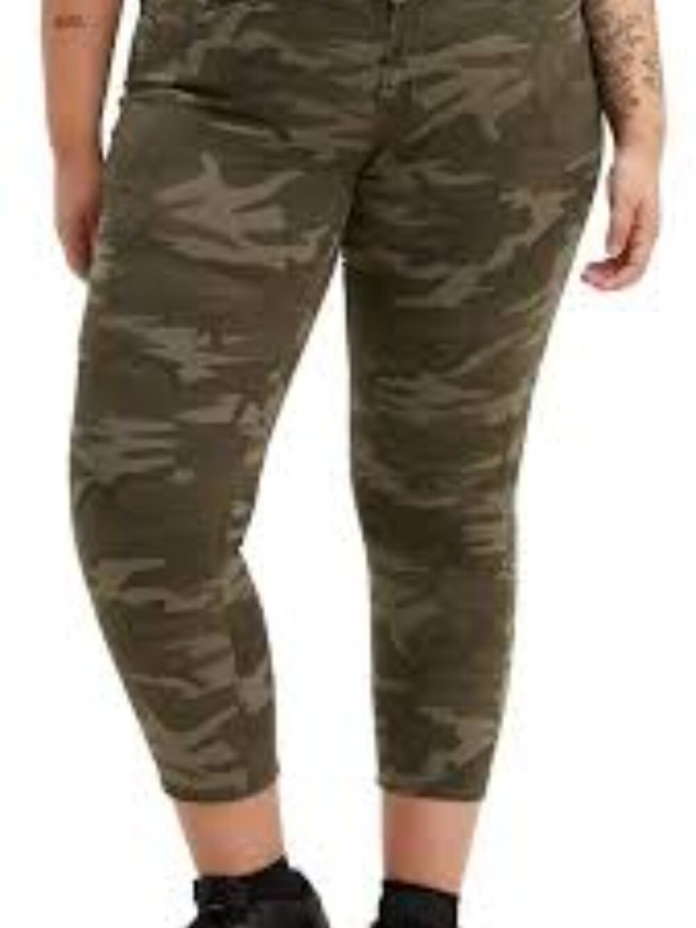Levi's Women's Camo Skinny Jeans - Olive